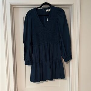 Sea New York Smocked Mini Dress